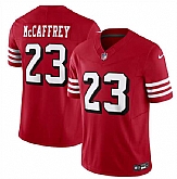 Men & Women & Youth San Francisco 49ers #23 Christian McCaffrey New Red 2023 F.U.S.E. Vapor Untouchable Limited Stitched Football Jersey,baseball caps,new era cap wholesale,wholesale hats